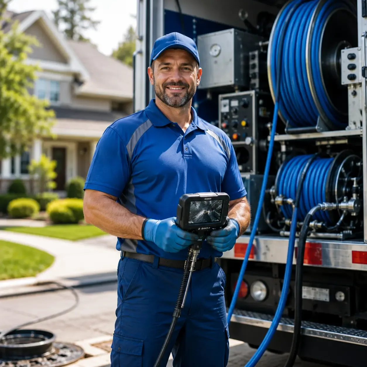 Local outdoor drain cleaning specialists in Sheldon, IL